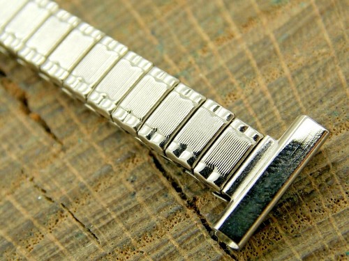 JB Champion Stainless Steel Expansion Watch Band NOS Unused 12mm Vintage