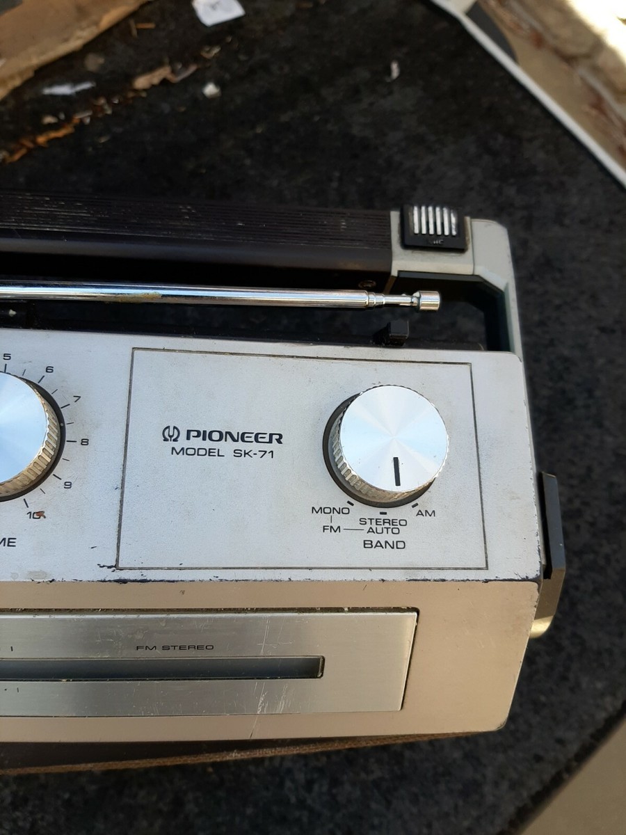 Pioneer SK-71 BOOMBOX RADIO BOOM BOX Vintage | eBay