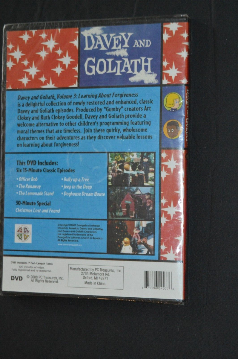 その他 Davey &amp; Goliath 3: Learning About Forgiveness [DVD] Davey and Goliath: Vol 3 Learning About Forgiveness (2007, DVD) | eBay