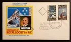 New Zealand Stamps 1967 Royal Society Centenary First Day Cover to Iceland (w)