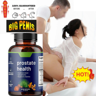 NEU Prostata Gesundheit Kapseln natürliche Unterstützung für Männer Wellness 60.