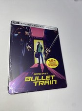 Bullet Train 4K UHD STEELBOOK Bluray Digital EXP READ