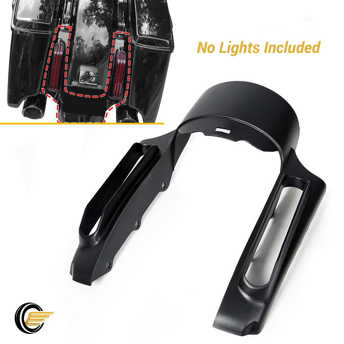 Rear Fender Filler Panel Fit For Harley Touring CVO Road Street
