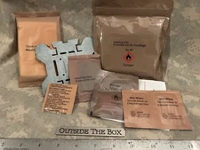 British (UK) Military Surplus MRE Heater Stove & Condiment Pack (27 pcs) NEW
