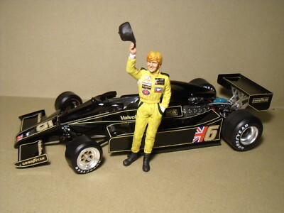 FIGURINE 1/18 RONNIE PETERSON VROOM FOR GP REPLICAS EXOTO NOREV CMR SPARK