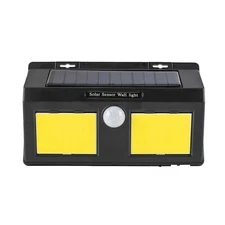 Outdoor LED Solar Lights Motion Sensor Wall Light Waterproof Garden Yard Lamp