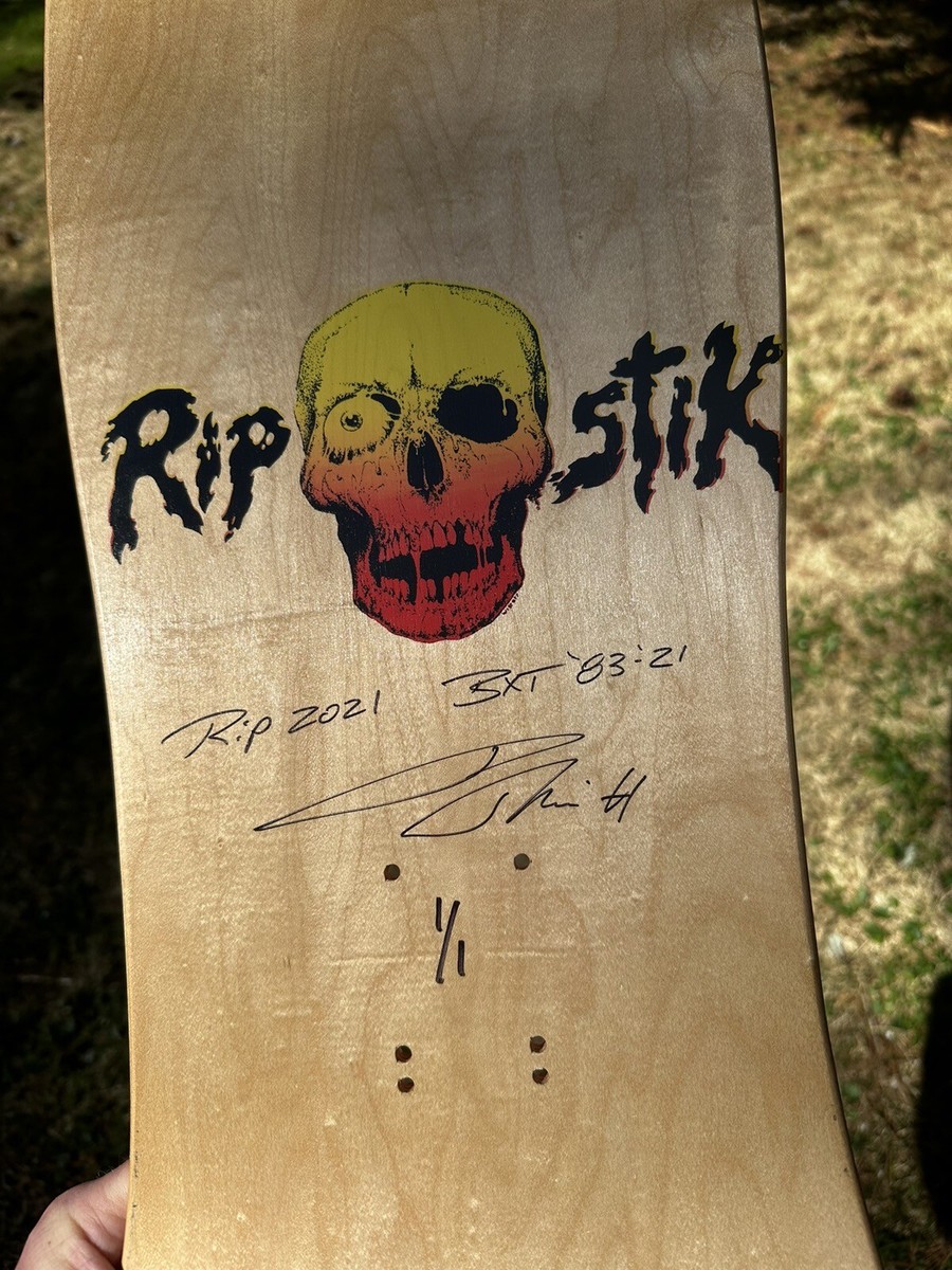 Kryptonics/Atlantic Ripstik 1 Skateboard Deck 1 Of 1 Grail Signed