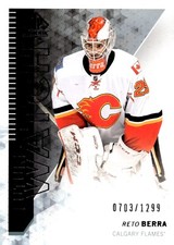 Reto Berra - 2013-14 Upper Deck SP Authentic Future Watch /1299 Rookie Card #257