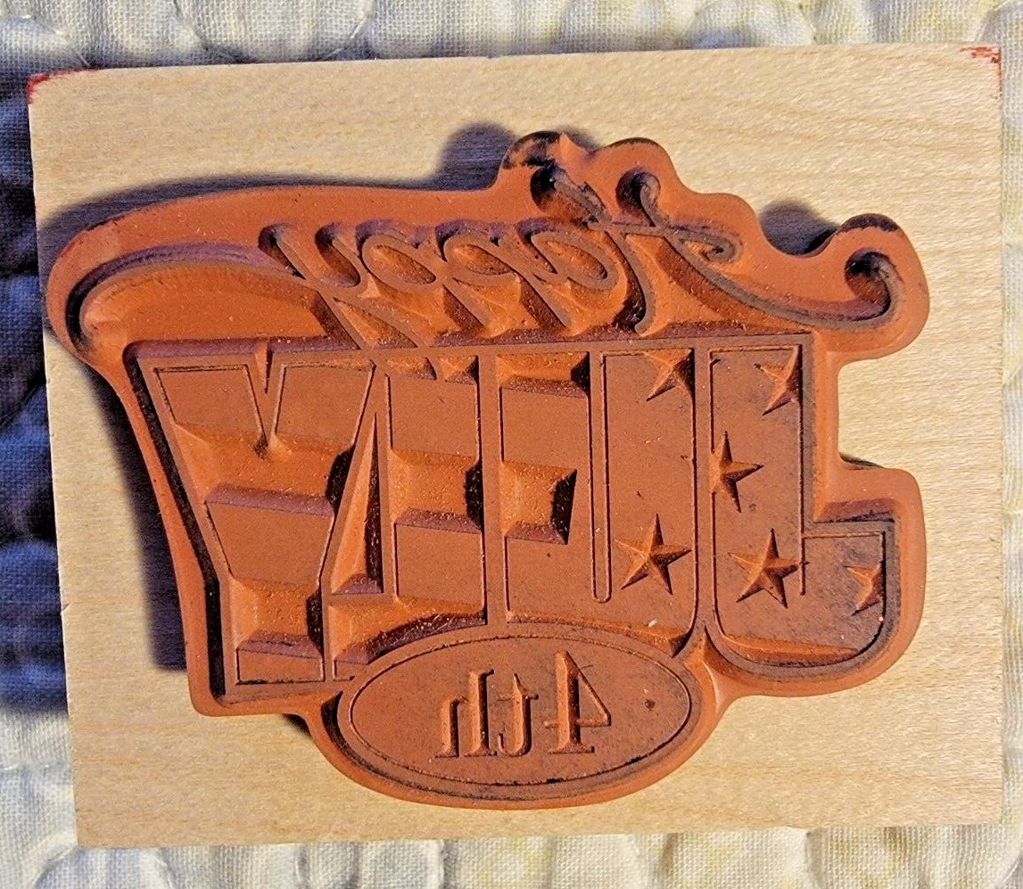 July 4 fireworks flags liberty etc. rubber stamps galore, new or gently