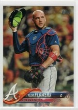 Tyler Flowers 2018 Topps Series 1 Baseball Base Common #328 Atlanta Braves
