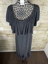 Nwts LuLaRoe Women’s Size 3XL Ruffled Cici Off The Shoulder Midi Dress