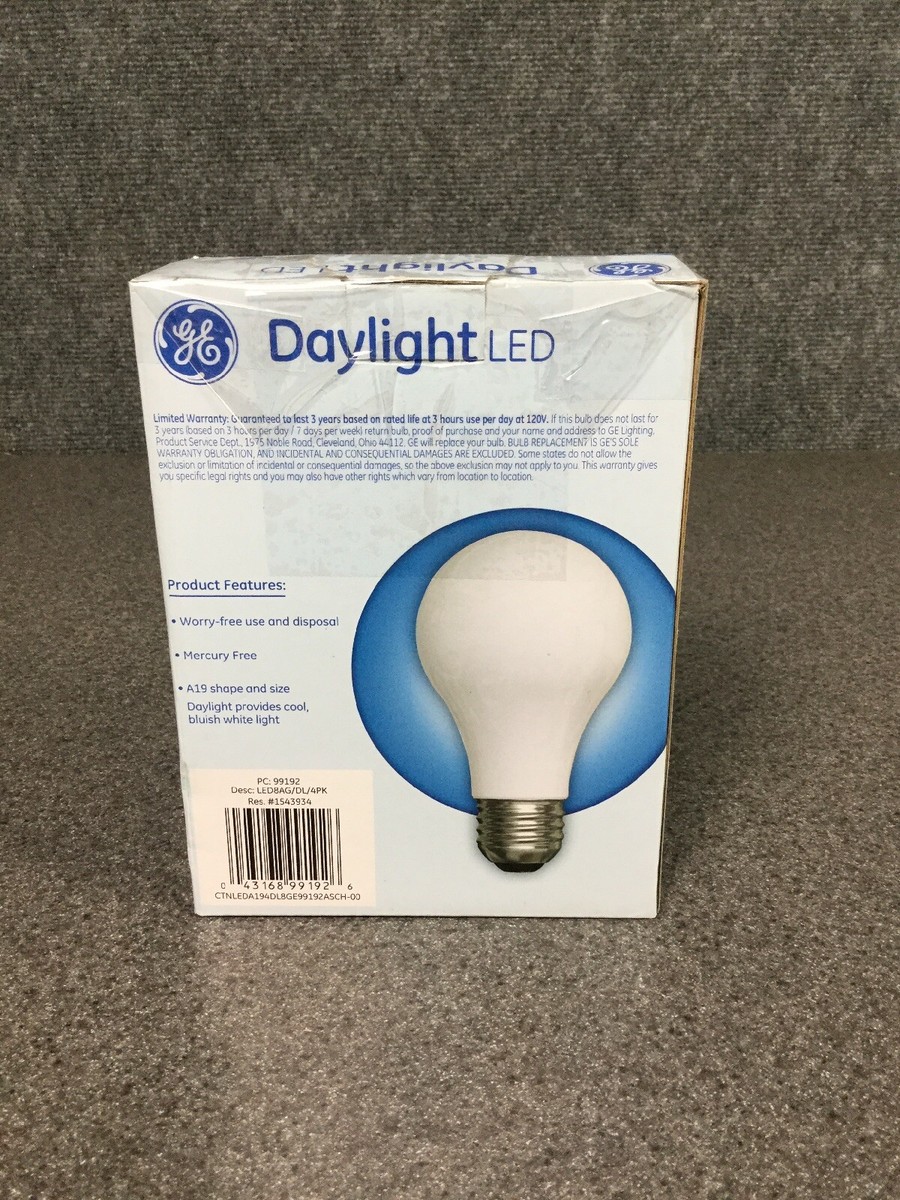 Daylight LED 60W Replacement - 4 Pack M22E | eBay