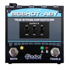Radial Engineering Bigshot ABY True-Bypass Amp Switcher A/B/Y Switch Pedal