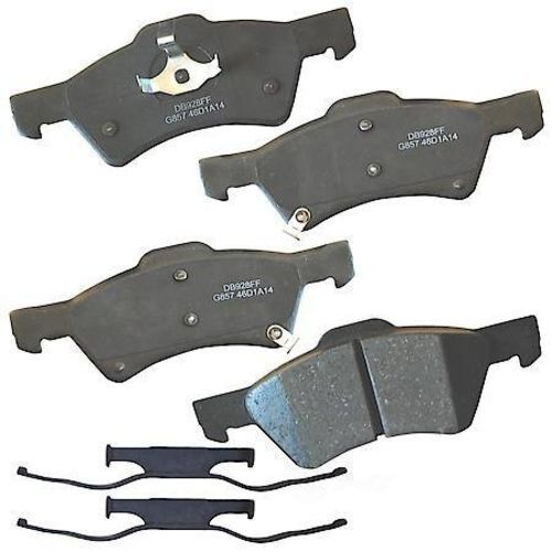 Disc Brake Pad SetPremium Gold Ceramic Front Brake Pads CARQUEST