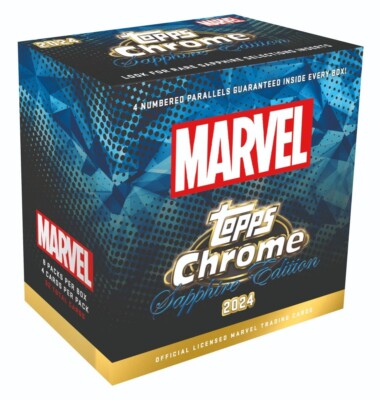 2024 Marvel Topps Chrome Sapphire Edition - BASE CARDS - Pick your cards