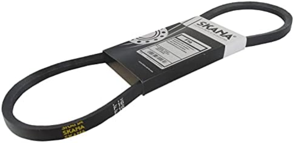 Greenstar 12520-Cinghia trapezoidale, 15,8 doppio kevlar liscia, Nero, 20379