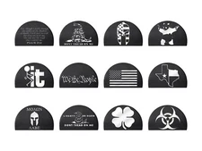 NDZ Grip Plug JP1 for Glock 17 19 21 22 23 34 35 GEN 1-3 White Pick Image