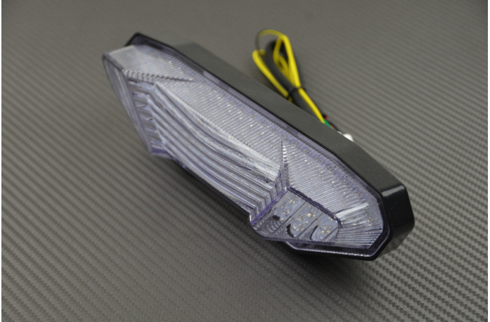 Feu arrière LED transparent clignotant moto Yamaha Tracer 9 900 RN70 2021