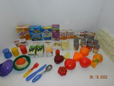 KITCHEN PLAY FOOD PRESCHOOL BOX fruit cake cereal fisher-price etc