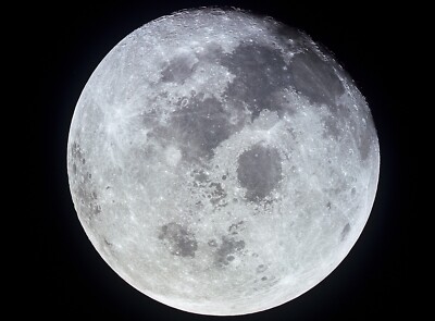 Heim Wandkunstdruck - Vintage Weltraumposter - APOLLO 11 MOND CLOSE UP - A4, A3, A2