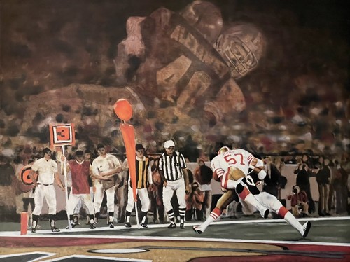 Joe Montana & Dan Bunz signed "The Stop" 49ers Litho - Ltd Edition - PSA/DNA - Picture 2 of 6