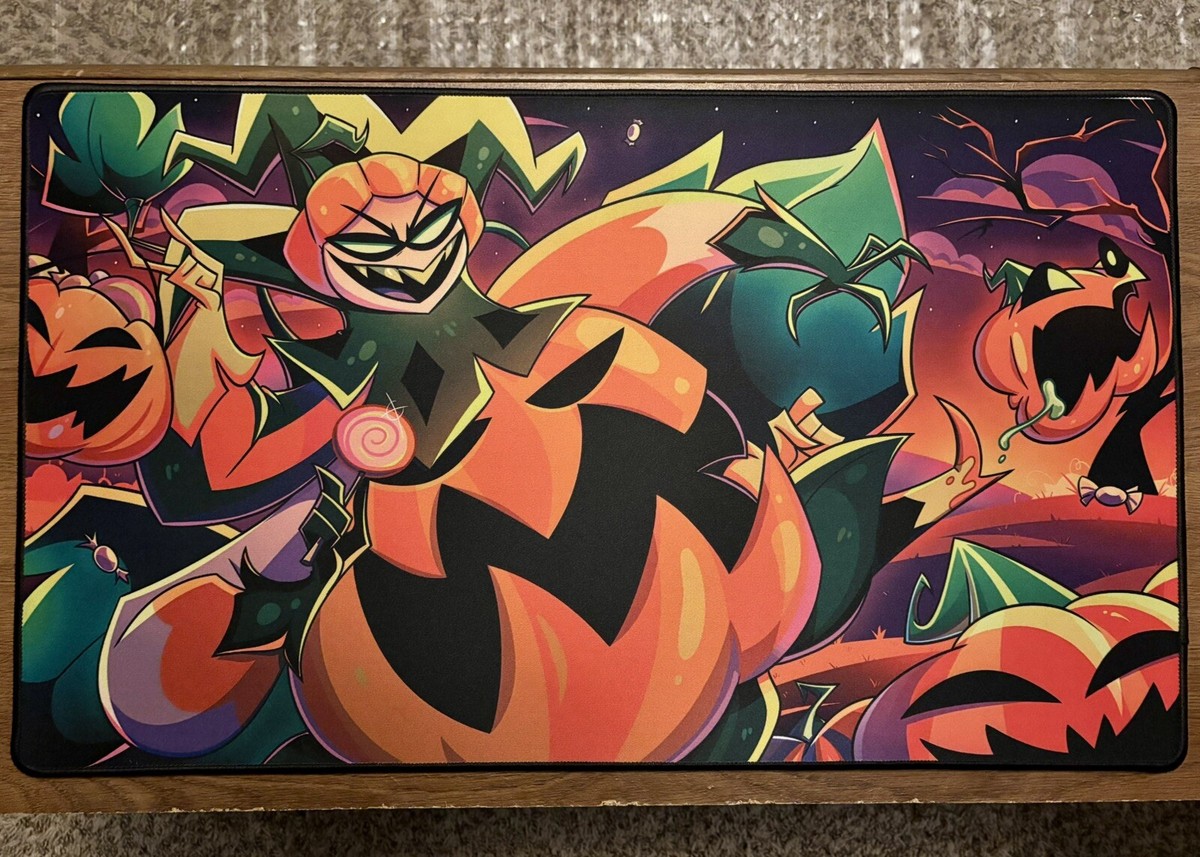 へルヴァボス ブリッツ ハロウィン 2024 プレイマット 限定 NEW 2024 Helluva Boss HALLOWEEN MAMMON Ltd Ed Official