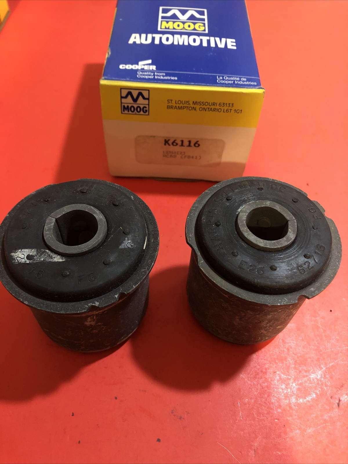 🌟🌟🌟🌟🌟MOOG K6116 FOR 7196 CHEVROLET CAPRICE Lower Control Arm Bushing Olds eBay