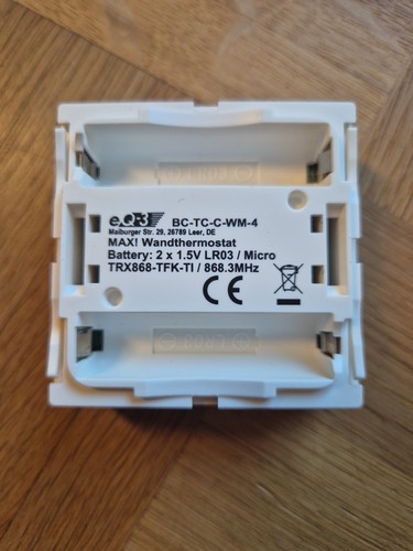 eQ-3 MAX! Wandthermostat - Bild 4 von 5