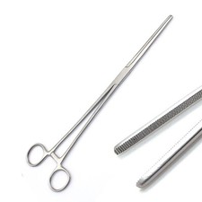 New 12" Straight Hemostat Forceps Locking Clamps - Stainless Steel