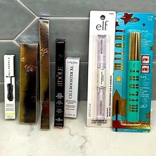 Lancome Elf Well People Milani Makeup Eye liner  mascara 7 pc bundle lot