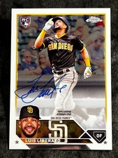 2023 Topps Chrome ROOKIE AUTO Luis Liberato, item 26