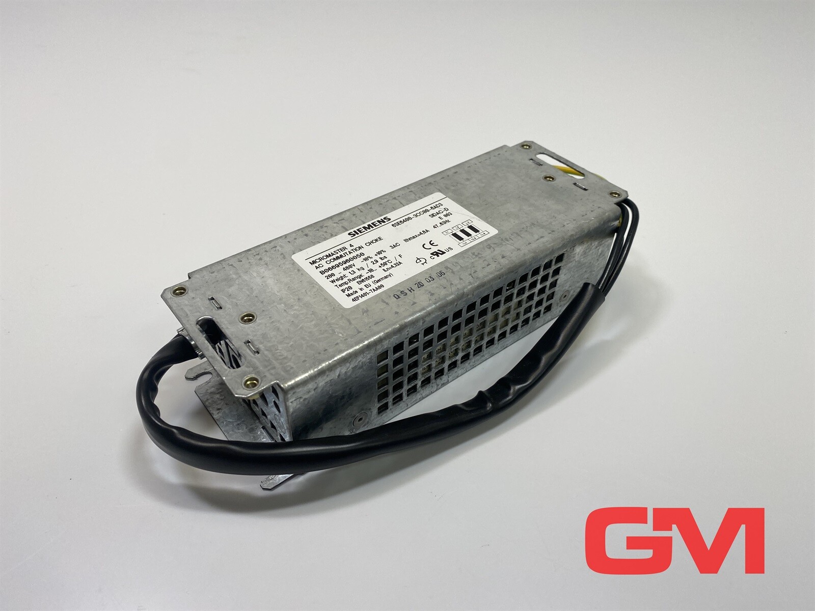 Siemens commutation choke 6SE6400-3CC00-6AD3 line reactor MICROMASTER 4