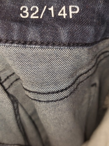 ANA Women's Petite Bootcut Jeans Dark Wash Size 32/14P A New Approach - Picture 7 of 7