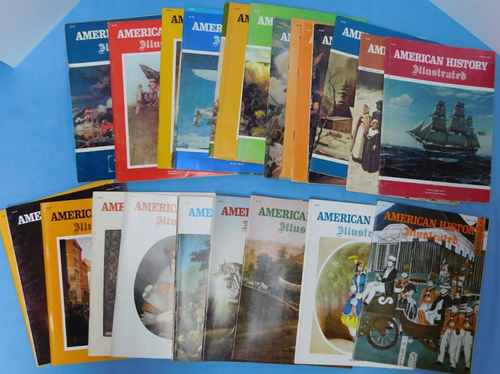 American History Illustrated magazine ~ 1967 - 1978 in 2 slipcases -- 46-qty. - Picture 5 of 5