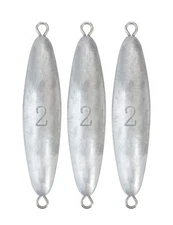 BLUEWING Torpedo Sinker Thru-wired Lead Fishing Sinkers Weights 2-48oz US Seller