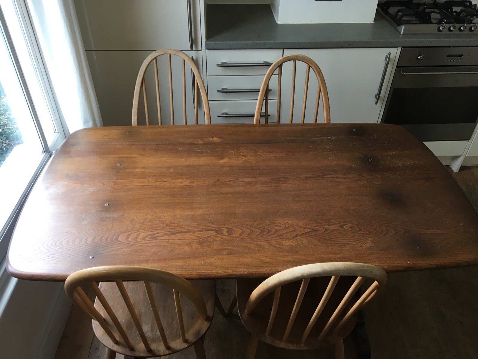 Vintage Ercol Dining Table eBay