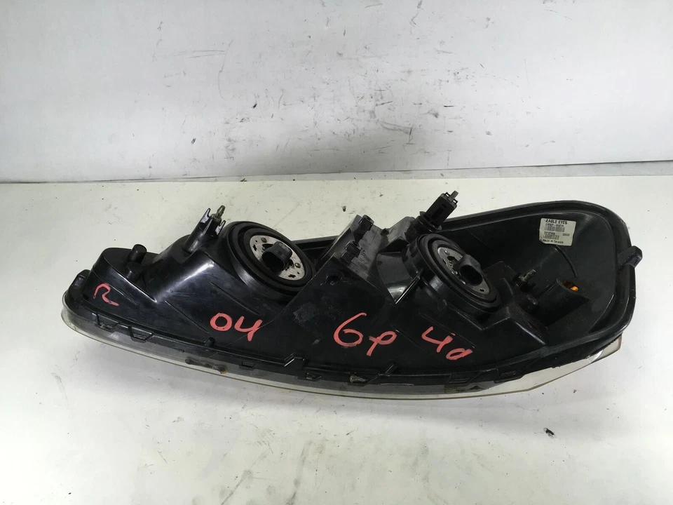 2004 PONTIAC GRAND PRIX FRONT RIGHT PASSENGER HEADLIGHT LAMP LIGHT AFTERMARKET+ - Image 4 of 4