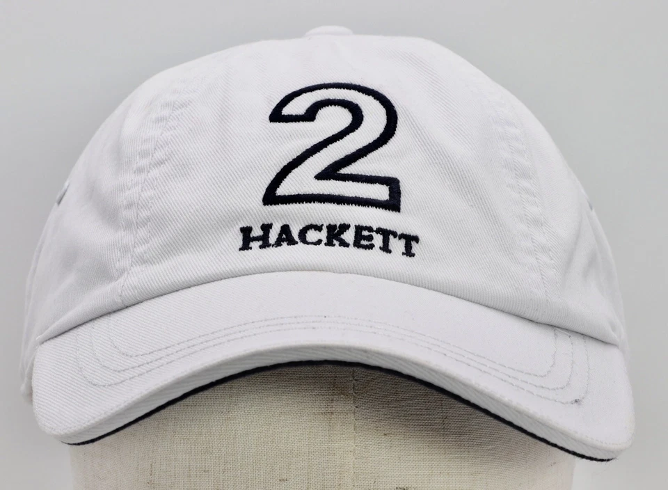 HACKETT LONDON CAP WHITE KAPPE BERRETTO GORRA LUXE GENUINE CLASSIC ONE SIZE NEW - Imagen 3 de 4