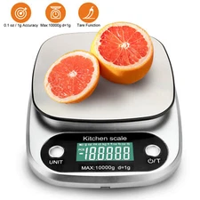 Digital Kitchen Food Diet Scale Multifunction Weight Balance 22lbs/1g 0.04Oz-