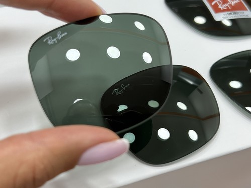 New RAY-BAN Lenses Justin RB4165 54-16mm Green Authentic - Picture 7 of 8