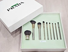 PRADA Beauty Tools Powder Foundation Concealer Blending Makeup Brush Set RRP$650