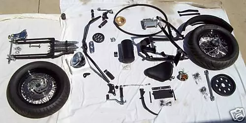 Level 4 XL Sportster Bobber Chopper Complete Transformation Conversion Kits - Picture 3 of 6
