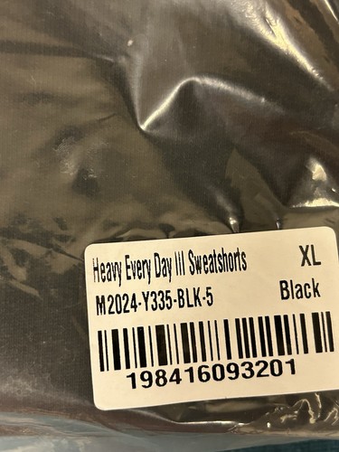 SUDADERAS PARA HOMBRE MNML PESADAS TODOS LOS DÍAS en Negro Talla XL Nuevas - Imagen 5 de 6