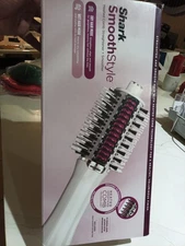 Shark HT202 SmoothStyle Heated Comb + Blow Dryer Brush, Dual Mode No Storage Bag