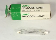 1 NOS Ushio DXW Halogen Lamp Light Bulb 1000W 120V