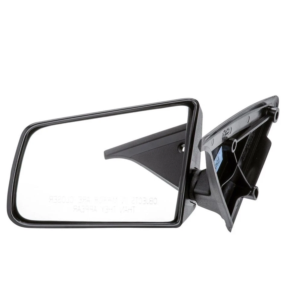 New Black Outside Mirror For 1982-1993 GMC CHEVROLET S10 Blazer Jimmy Set of 2 - Imagem 4 de 4