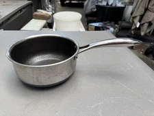 HexClad Hybrid Nonstick 2 qt pot with 7 in. No Lid -F