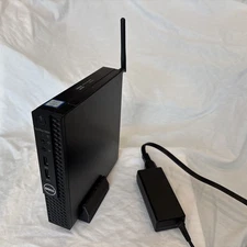 Dell OptiPlex Micro i5-7500T 8GB 480GB SSD Windows 11 Pro Desktop PC PS & STAND