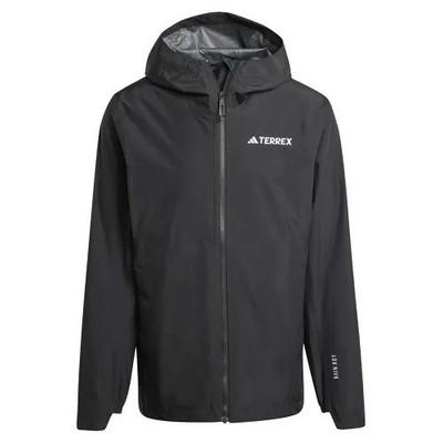 Adidas Terrex Multi 2.5L RAIN RDY Hiking Jacket Mens L Black NEW
