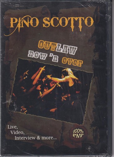 Pino Scotto - Raro DVD Celophanato " Outlaw Now'n Ever " prezzo ebay